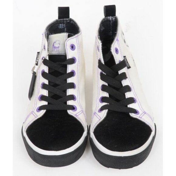 Ground UP Jack & Sally Nightmare Before Christmas High-Top Sneakers Kids Size 4 - Picture 3 of 10